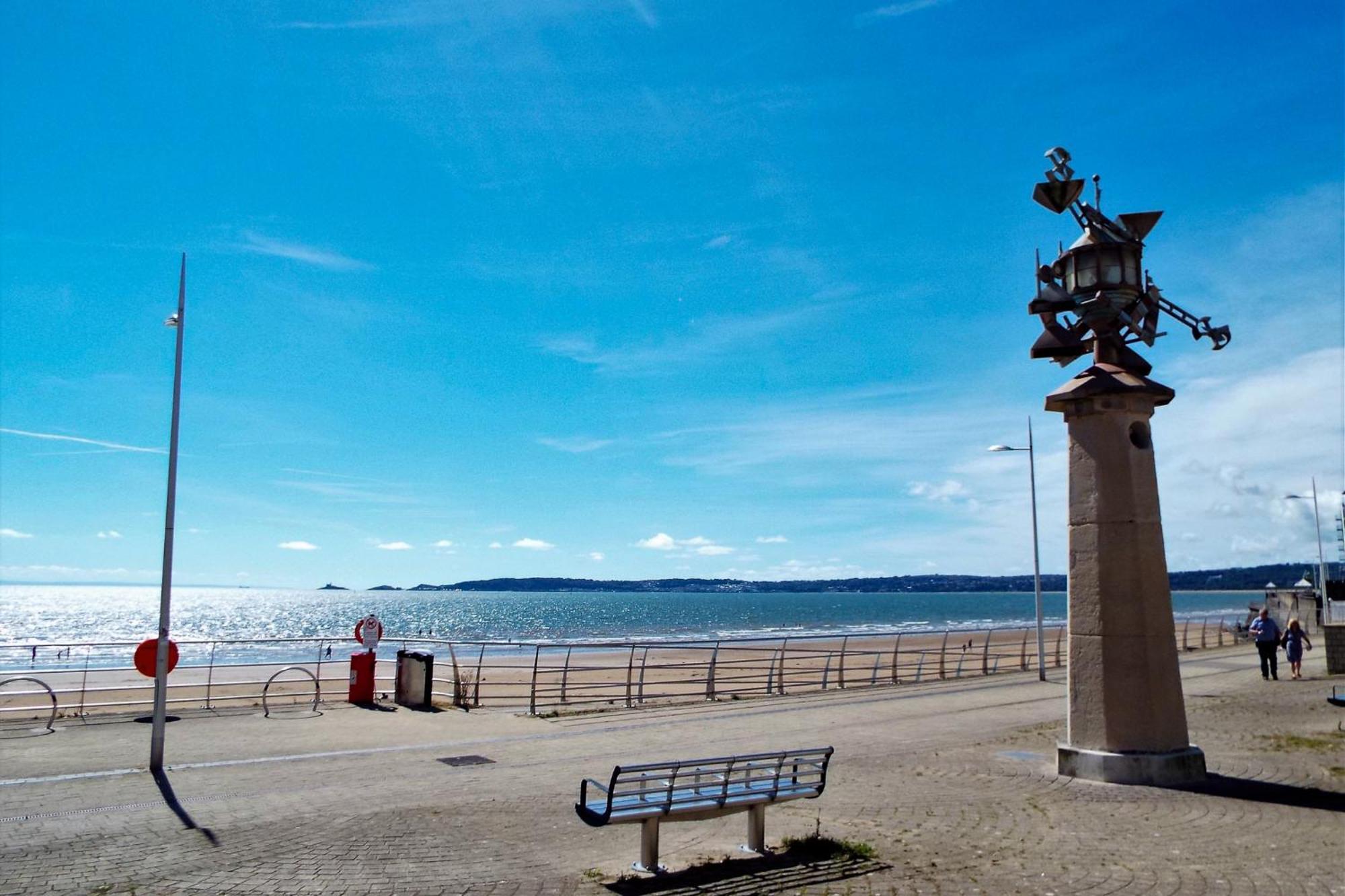 Coastline Apt Nearby The Beach Swansea Exteriör bild