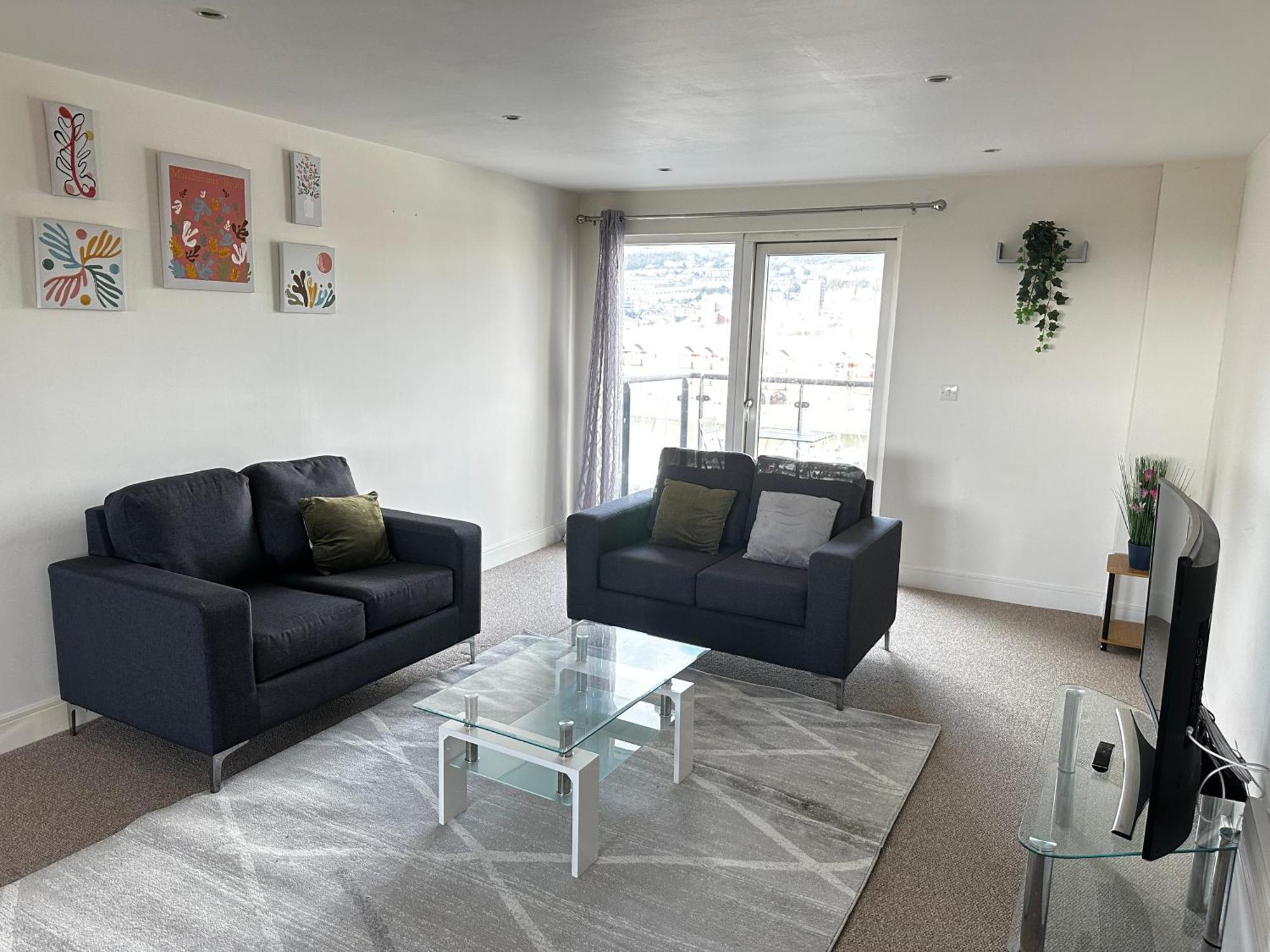 Coastline Apt Nearby The Beach Swansea Exteriör bild